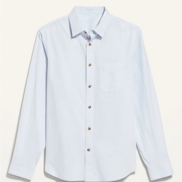 Old Navy Men Classic Fit Everyday Button Down Shirt - Picture 13 of 13